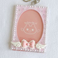 天使のはねピンク、B8サイズキーホルダー付き
