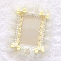 トレカケース リボンフリルデコ
