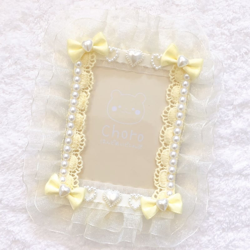 トレカケース リボンフリルデコ | ちょろしょっぷ