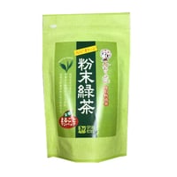 【粉末緑茶15袋】　緑茶の成分まるごと摂取！ ～特別栽培茶の粉末緑茶～　　　品番1324