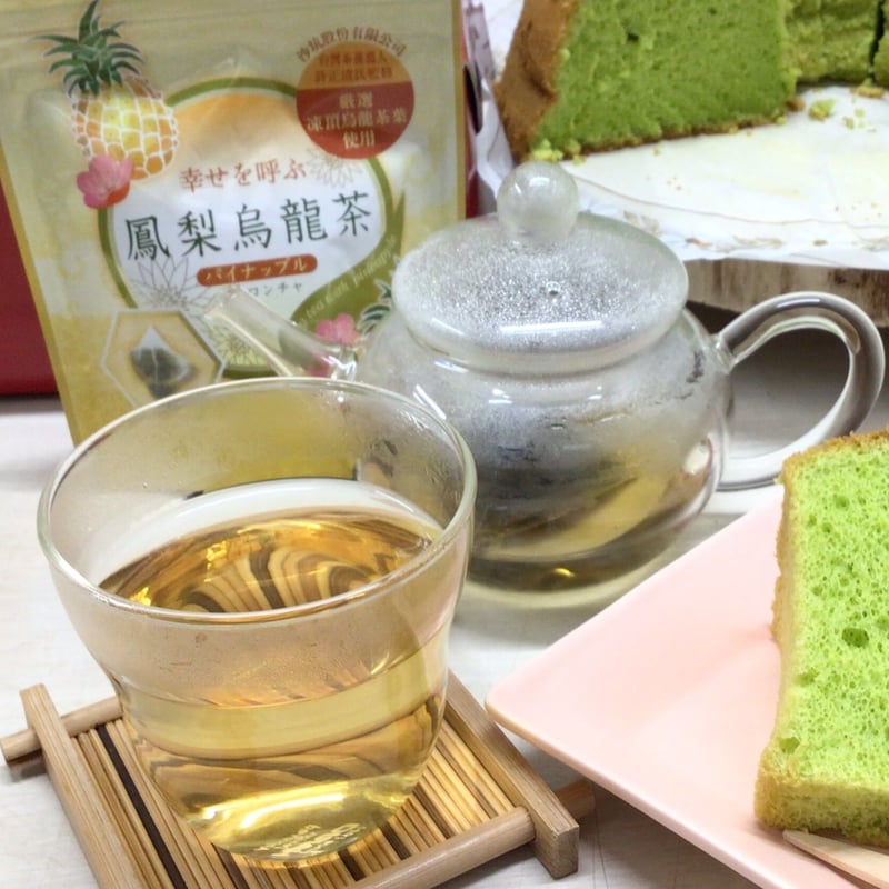 鳳梨(パイナップル)烏龍茶8P】 幸せを呼ぶお茶！ ～パイナップル