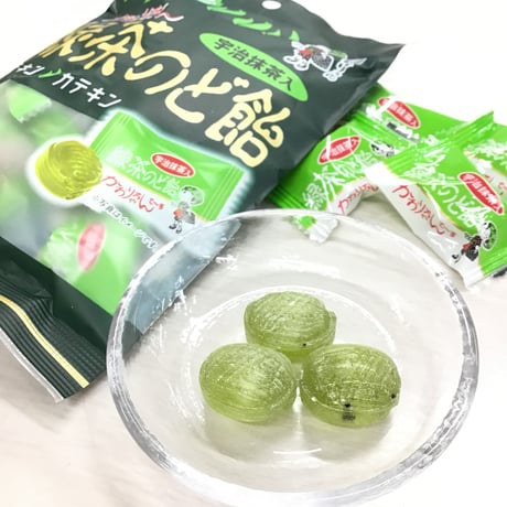 【緑茶のど飴　2袋セット】　お得な2袋380円(税込)！ ～緑茶配合のど飴～　　　品番4306A