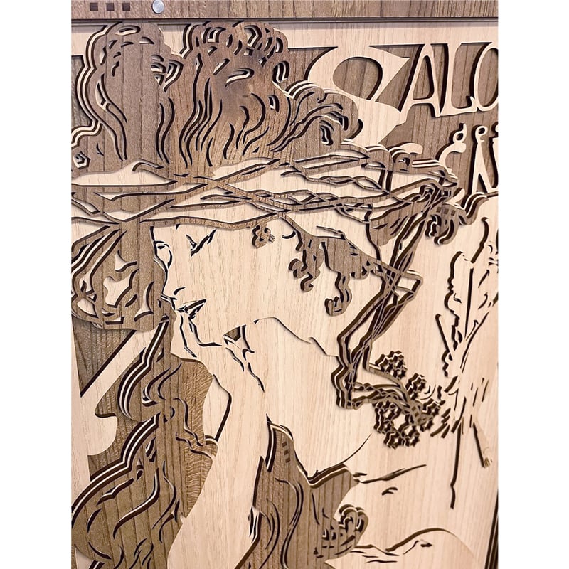 アルフォンス・ミュシャ 「Salon Des Cent-百人展-1896年ベルエポック