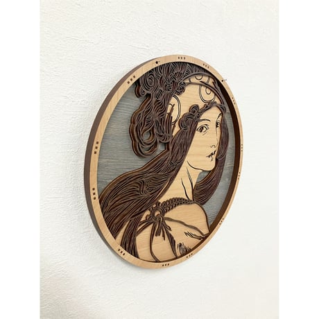 アルフォンス・ミュシャ　「Vitrail pour la façade de la boutique Fouquet 001」