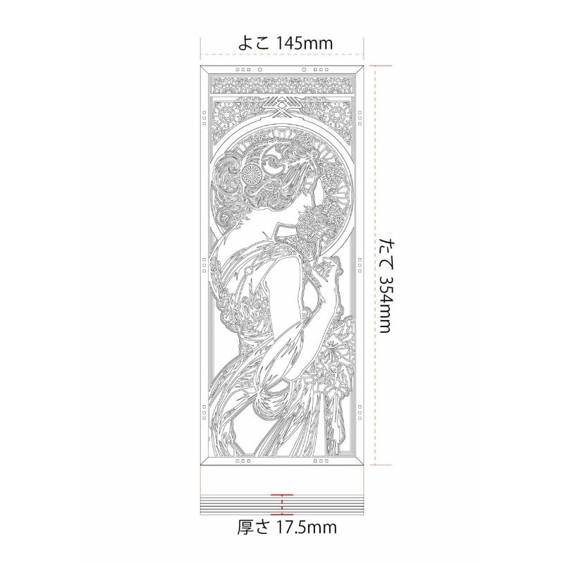 アルフォンス・ミュシャ 「桜草」 | cococool