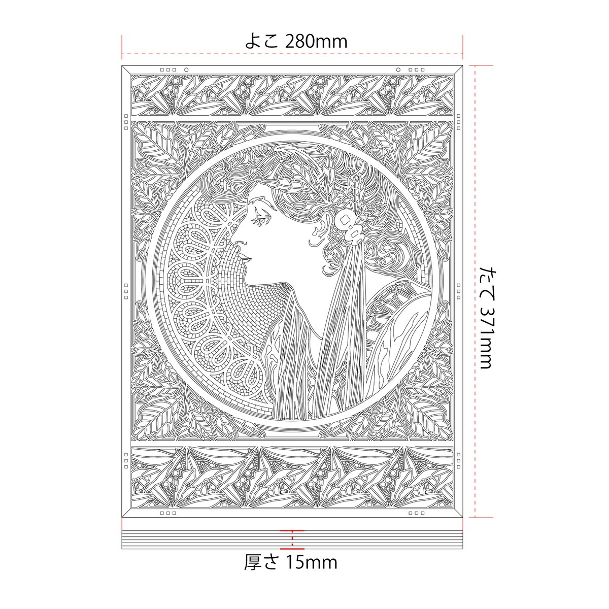 アルフォンス・ミュシャ 「月桂樹」 | cococool