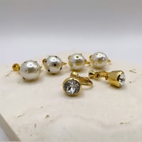 palette earring Pearl SET 【クリア】