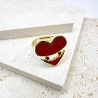 in my heart  ring【Red】