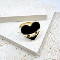 in my heart  ring【Black】