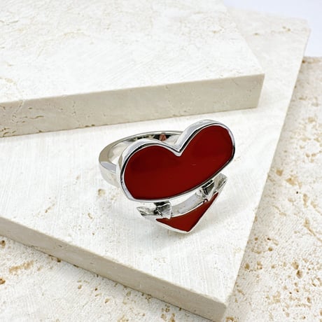 in my heart  ring【Red】