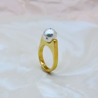 sunrise  ring 　decorationpearl　【Fujiko collection】