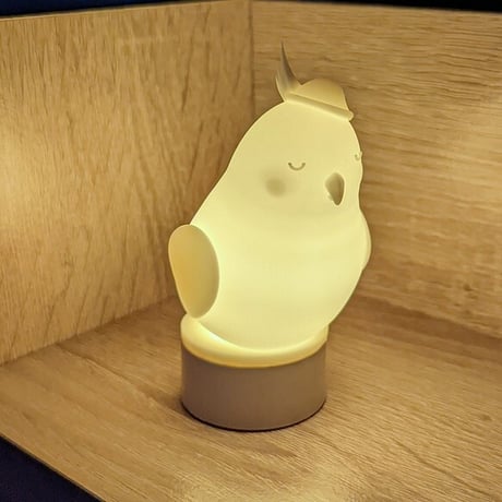 おやすみオカメインコさんランプ