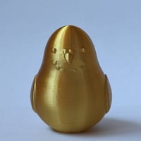 幸運を呼ぶ！金のセキセイインコさん