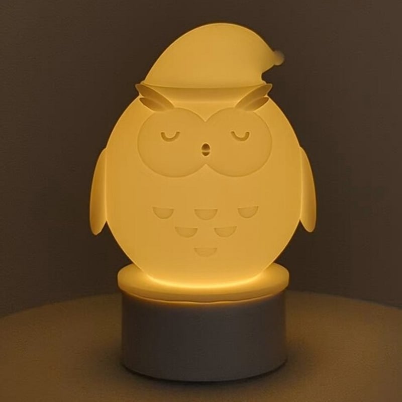 みみずく おやすみミミズクさんランプ | slafactory's STORE