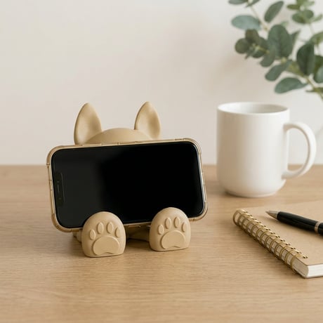 まんまるフレンチブルドックさんスマホスタンド
