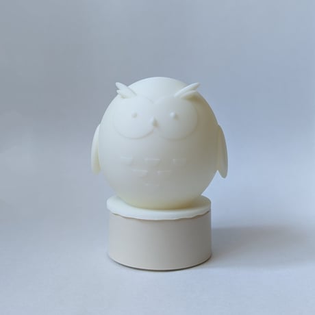 まんまるミミズクさんランプ