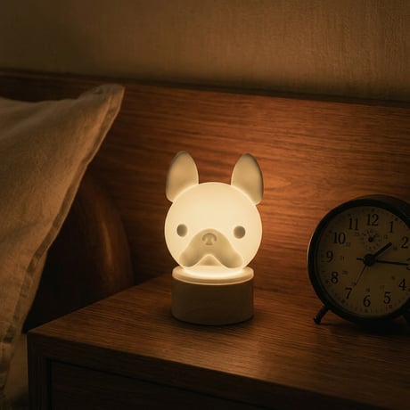 まんまるフレンチブルドッグさんランプ