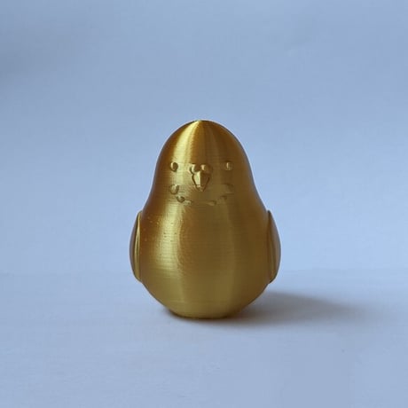 幸運を呼ぶ！金のセキセイインコさん