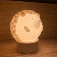 まんまるハリネズミさんランプ