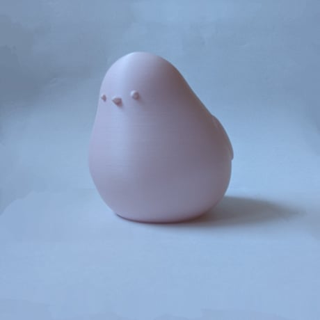 パステルカラーの大きなシマエナガさん