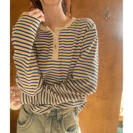 ALONE alone inc 2023ss バスクシャツ カットソー ALONE alone inc 2023ss バスクシャツ カットソー ALONE alone