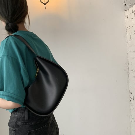 minimal shoulder bag / 2 colors