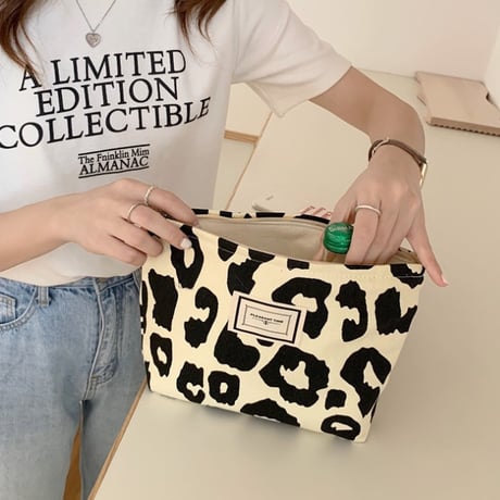 leopard tote bag / 3 types