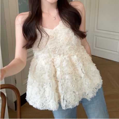 flower cami blouse