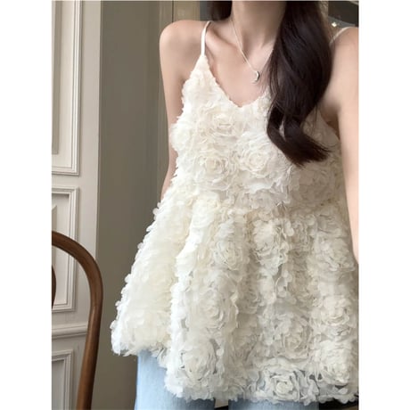flower cami blouse