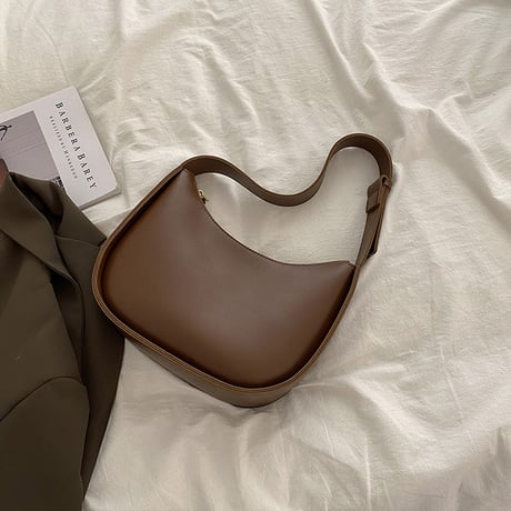 minimal shoulder bag / 2 colors