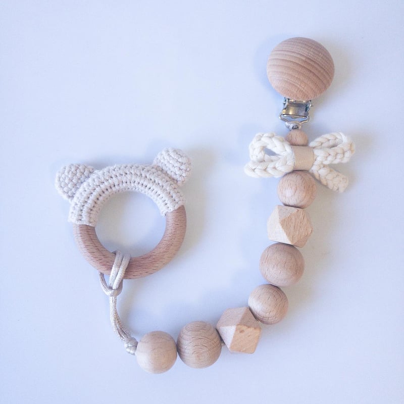 リボンおしゃぶりクリップ🎀 | Coco Land