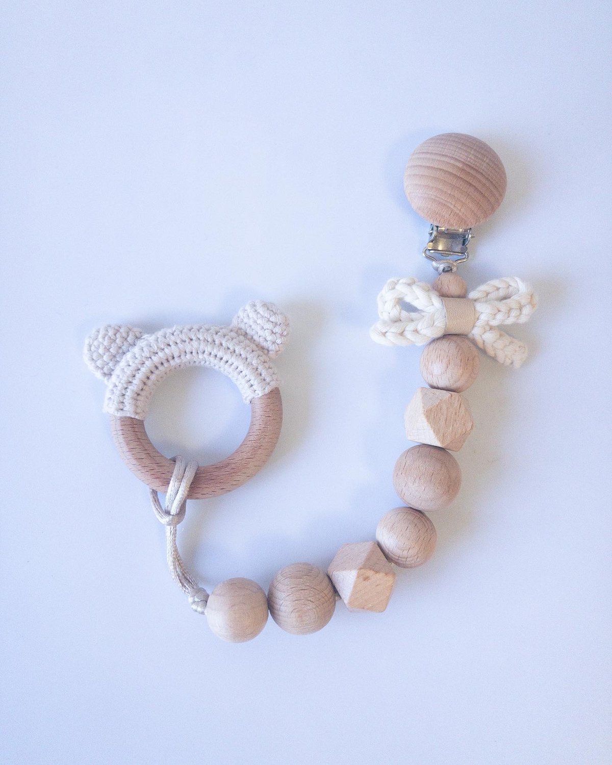 樹脂粘土ベビー　おしゃぶりベビー　リボン 樹脂粘土ベビー おしゃぶりベビー リボン