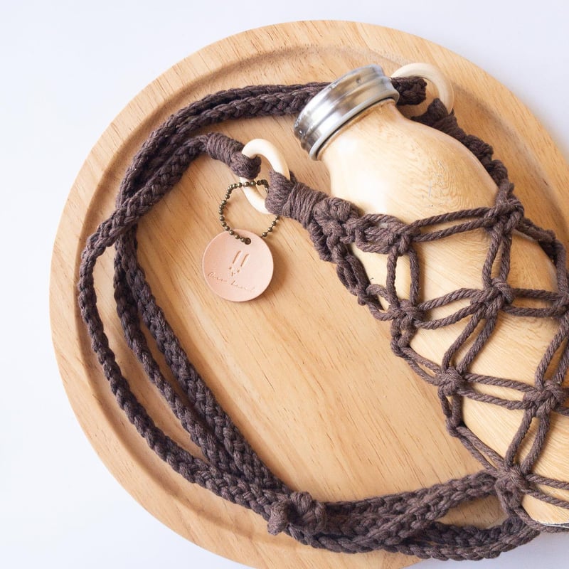 マクラメ❀ボトルホルダー　オーダーページ マクラメ❀ボトルホルダー オーダーページ BOTTLE HOLDER_SV マクラメ