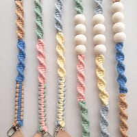 Macrame Lanyard -mellow knot strap-