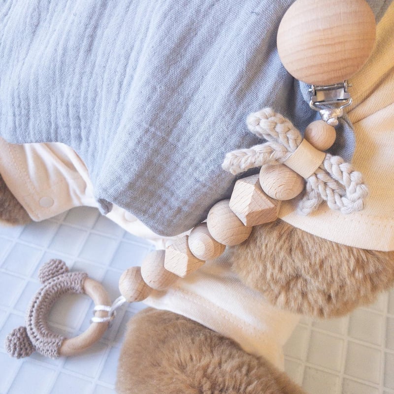 リボンおしゃぶりクリップ🎀 | Coco Land