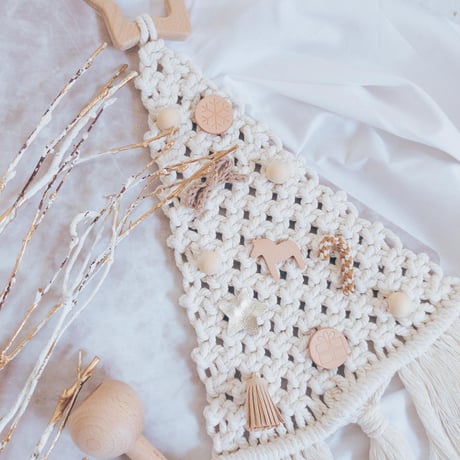 ☆Xmas tree マクラメタペストリー ミニ☆ Amazon.co.jp: クリスマス