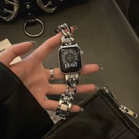 apple watch チェーン バンド apple watch メタル バンド 高級 おしゃれ R489