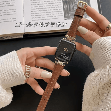 apple watch バンド レザー アップル ウォッチ バンド 高級 レディース R165