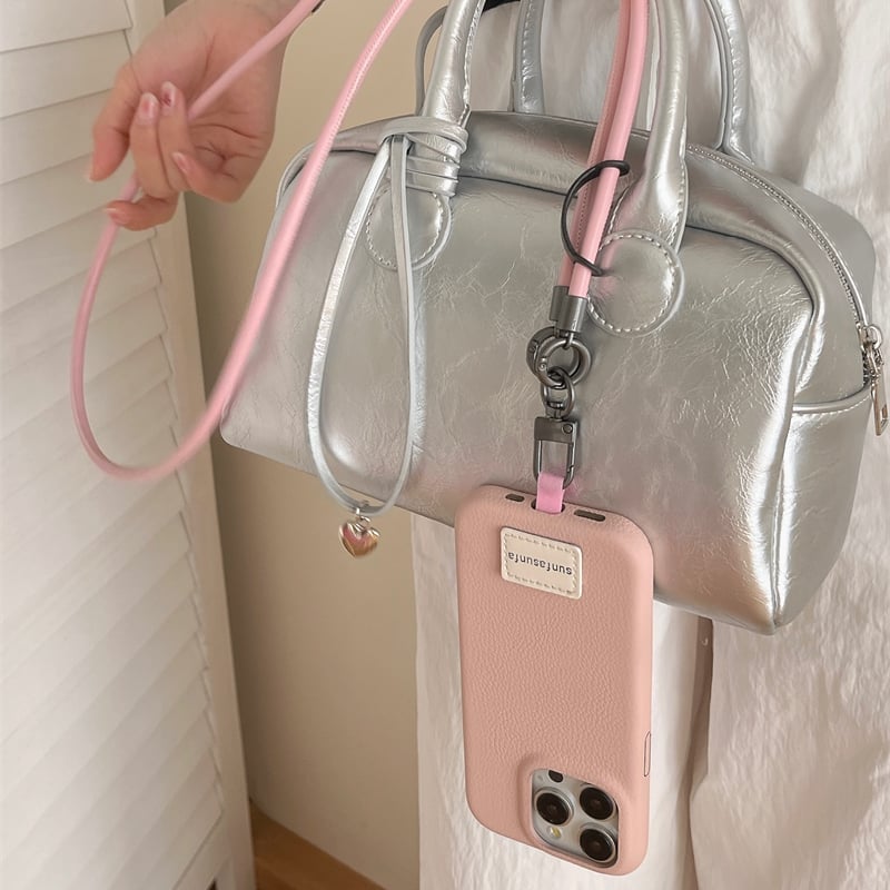 スマホショルダー iphone16/16pro iphone16promax ケース 韓国 レ