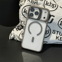 iphone17/17air ケース magsafe 対応 クリア スマホケース カメラリング 付き iphone16/15 ケース 隠れスタンド R209