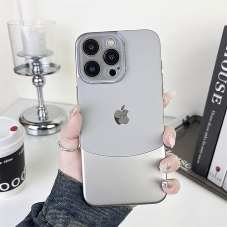 カメラ保護カバー付き iphone17/17pro ケース 個性 的 おしゃれ iphoneケース バイカラー R443