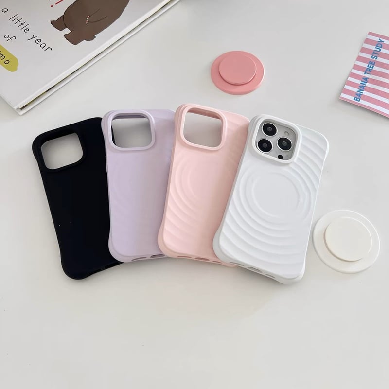 MagSafe対応 iPhone15/15pro ケース シンプル スマホケース