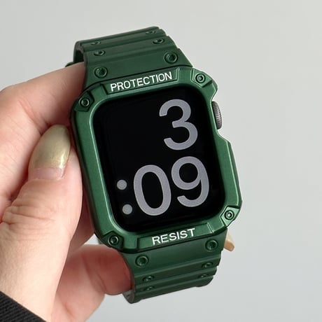 アップル ウォッチ ケース バンド 一 体型 アップル ウォッチ カバー おすすめ apple watch カバー 付き バンド R129