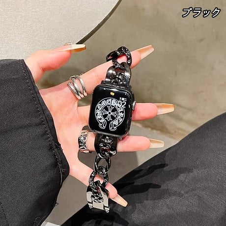 apple watch チェーン バンド apple watch メタル バンド 高級 おしゃれ R489