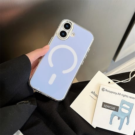 iphone17/air ケース ガラス iphone17pro/17promax ケース magsafe充電 耐衝撃 R389