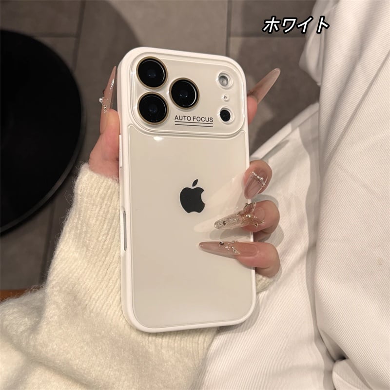 iphone17/16 ケース ガラス スマホケース 大人可愛い カメラまで 保護