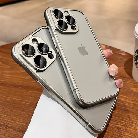 iphone16 バンパー ケース iphone16pro/16promax ケース 放熱 カメラ保護 R253