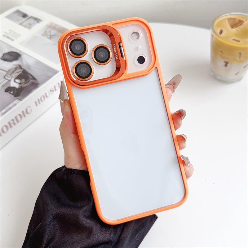 iphone17/16 クリア ケース iphoneケース 隠れ スタンド スマホケース