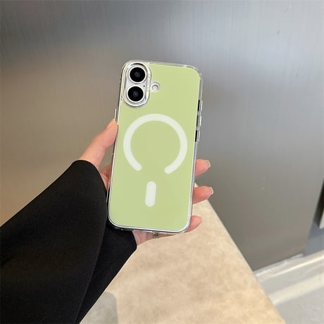 iphone17/air ケース ガラス iphone17pro/17promax ケース magsafe充電 耐衝撃 R389