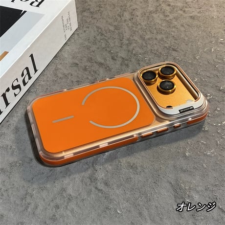 iphone ケース 隠れスタンド付き magsafe 対応 ケース iphoneケース 滑り止め R459